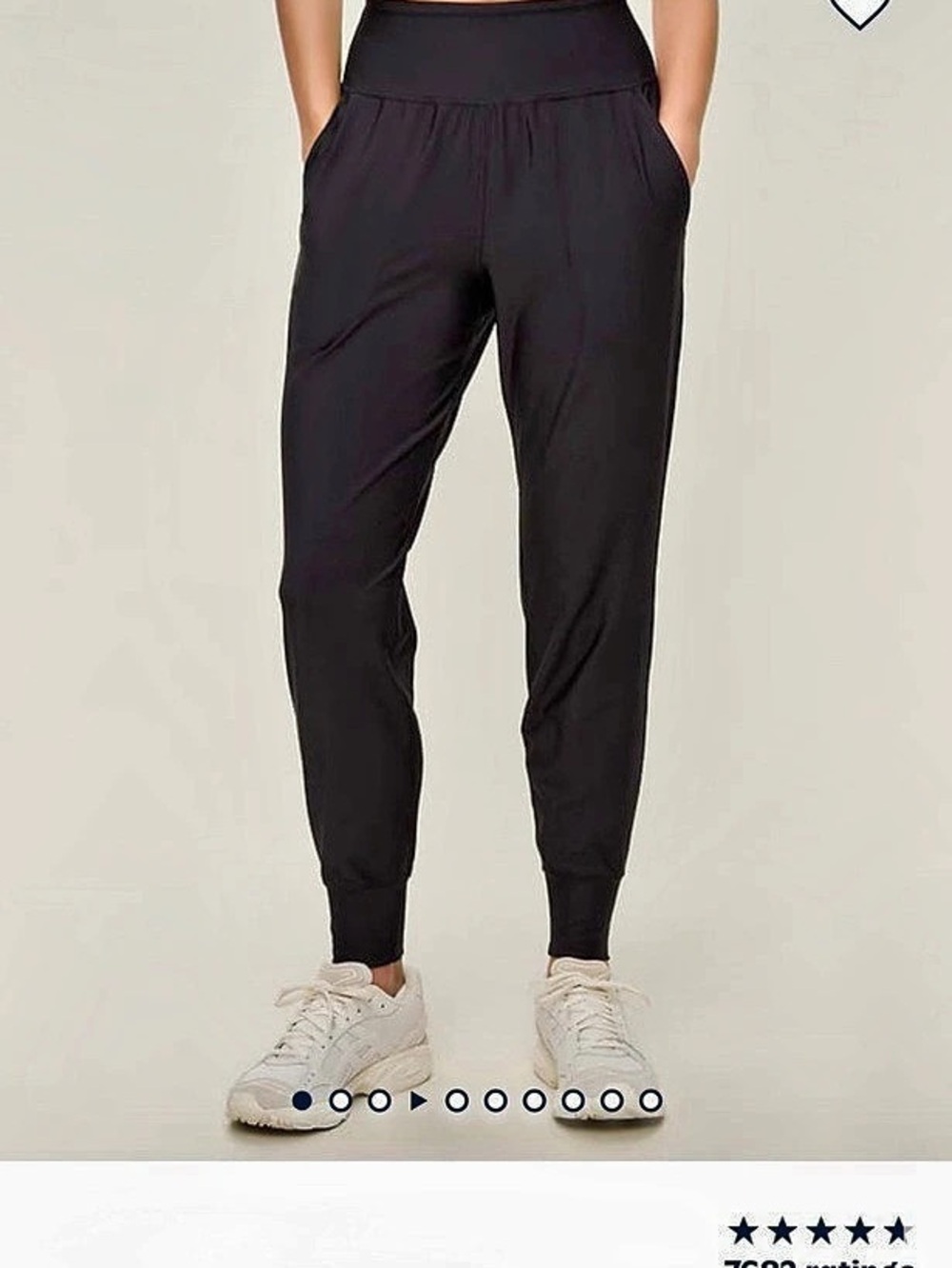 Old Navy PowerSoft High-Rise Go-Dry Leggings Black Leggings XXL